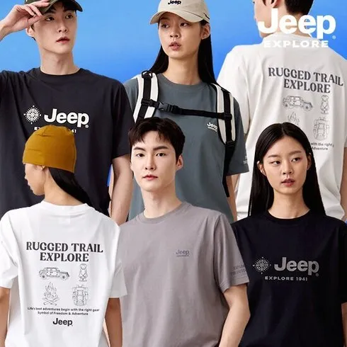 가성비 최고의 JEEP 남성 24 SUMMER COOL SORONA 반팔 티셔츠 4종 BEST 10